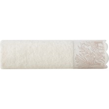 Mudo Home ELORA EKRU YÜZ HAVLUSU 50X80 CM