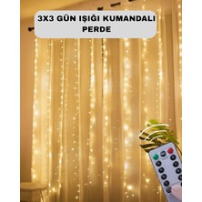 MK Beykoz Uzaktan Kumandalı Perde Tipi Günışığı Peri LED Işık Dekorasyon - KE002Q-796C73