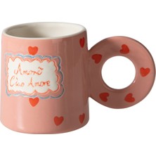 Mudo Home LISMORE KUPA PEMBE 14 CM