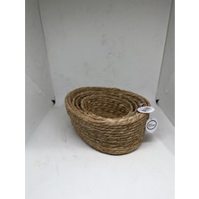 Yılmaz Seramik 5'li Hasır Sepet