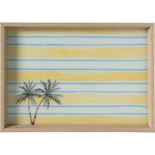 Mudo Home PALMIES DEKORATİF TEPSİ 31X42 CM