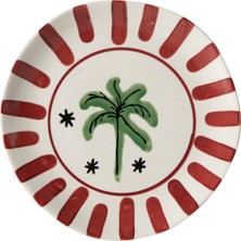 Mudo Home LISMORE PASTA TABAĞI BORDO 20 CM
