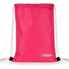 Rakerplus Fuşya 32X45 cm Su Geçirmez Büzgülü Krampon ve Spor Çantası