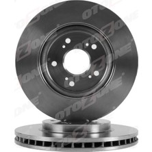 Otozone Ön Fren Diski Hava Kanallı Honda Cr-5 2.0l R20A2 Re5 2006-2012 / 2.2l N22A Ctdı Re6 Dızel (2 Adet)