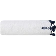 Mudo Home MARIN PISCES PÜSKÜLLÜ YÜZ HAVLUSU 50X80 CM