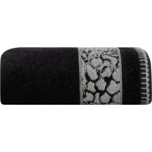 Mudo Home WILD SİYAH EL HAVLUSU 30X50