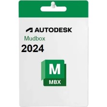 Autodesk Mudbox 2024 (Windows) - 1 Pc 1 Yıl Serial Kod