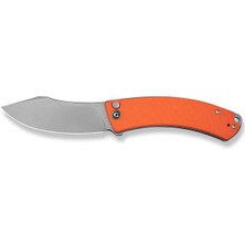 Civivi Outlaw Muk Orange G10 Handle Stonewashed 14C28N Blade Çakı