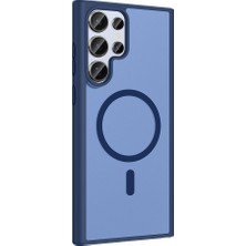  Gpack  Samsung Galaxy S22 Ultra Kılıf Babet Magsafe Şarj Özellikli Silikon