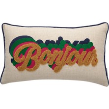 Mudo Home BONJOUR KIRLENT RENKLİ 30X50 CM