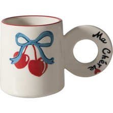 Mudo Home LISMORE KUPA BEYAZ 14 CM