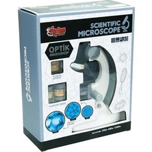Canes Mikroskop Bilim Mikroskobu 1200X Büyütebilen Mercekli Mikroskop