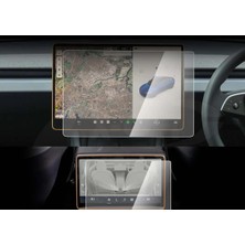 Mrtglass Tesla Model Y Juniper Ekran Koruyucu Nano Film 2 In 1 Set