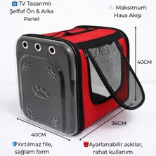 Vg Premium Tv Model Kedi ve Köpek Taşıma Çantası