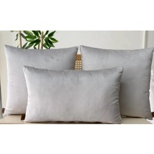 Elanora Home Dekoratif Kırlent Kılıfı,yüksek Kaliteli Kadife Kumaş,,3’lü Set