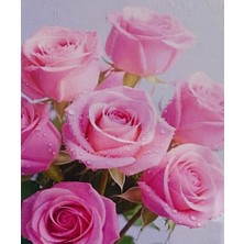 Elegantshop 5d Yapışan Boncuk Mozaik Tablo 40*50 cm H5X21
