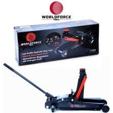 Worldforce HİDROLİK KRİKO 2.5 TON DÜŞÜK PROFİL UZUN ŞASE GARAJ EKİPMANLARI HIRDAVAT