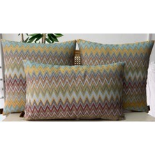 Elanora Home Dekoratif Kırlent Kılıfı,yüksek Kaliteli Dokuma Kumaş,,3’lü Set