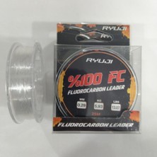 RYUJI %100 Fluoro Carbon Leader 25 mt Misina - 0,29 mm