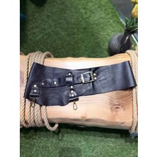 Yılday Gür Butik Calvin Deri Kemer - Çok Fonksiyonlu Kancalı Tasarım Kemer - Standart Beden