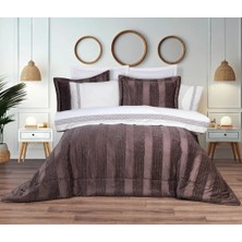 Hobby Nirvana Yatak Örtüsü Seti Kahve