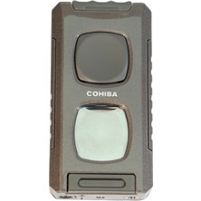 Cohiba Kahverengi Çift Torch Full Fonksiyonlu Puro Çakmak CCM0801