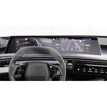 Mrtglass Peugeot 3008 21 Inç Dijital Gösterge Navigasyon ve Klima Uyumlu Ekran Koruyucu Nano Film 2 Li Set