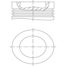 Mahle MOTOR PİSTON SEGMAN POLO-GOLF6-CADDY-JETTA-A3-LEON 79.50MM CAYA-CAYB-CAYC-CAYD-CFWA 1.2-1.6 TDI