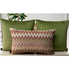 Elanora Home Dekoratif Kırlent Kılıfı,yüksek Kaliteli Dokuma Kumaş,,3’lü Set