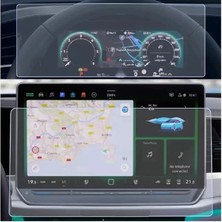 Mrtglass Volkswagen Tayron 10.25'' Digital Cockpit Pro ve 12.9'' Multimedya Ekran Koruyucu Nano Film