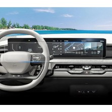 Mrtglass Kia Ev9 Sürücü Bilgi ve Navigasyon Uyumlu 12.3 Inç Ekran Koruyucu Nano Film 2024