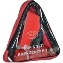 Adat Araç Trafik Seti Muayene Uyumlu Acil Yardım ve Güvenlik Kiti