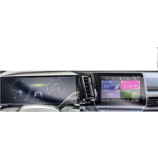 Mrtglass Renault Megane E-Tech 2in1 Set 12.3 Inç Dijital Gösterge 9 Inç Navigasyon Nano Ekran Koruyucu Film