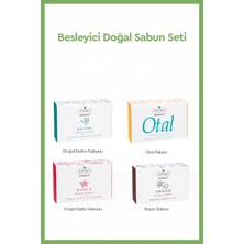 Otacı Besleyici Doğal Sabun Seti Tüm Cilt Tipleri İçin 80 gr Etkili Sabunlar