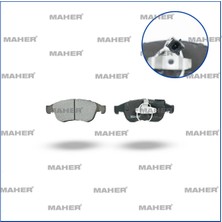 Maher FREN BALATA ALFA GIULIETTA 2010 1.4 TB / 1.6 JTD ÖN ÇİFT FİŞLİ 215MM 77365355
