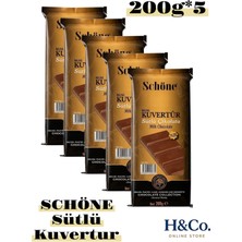 Schöne Profesyonel Mini Sütlü Kuvertur 200GR*5
