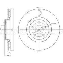 Cifam ÖN FREN AYNASI OPEL COMBO D 2012 FIAT DOBLO 2010 EGEA 2016 ALFA ROMEO 147 2001 156 (2 ADET)
