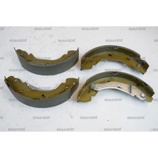 Maher FREN BALATA TRANSIT 5184 2001-2006 LEVYELİ ÖNDEN ÇEKER PABUÇ ARKA 4095038