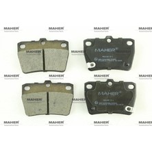 Maher FREN BALATA RAV-4 2000-2006 / CHERRY TIGGO DİSK ARKA 04466 42020