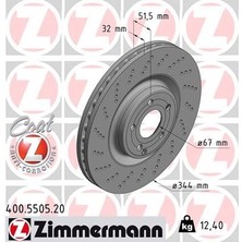 Zimmermann FREN DISKI ON MERCEDES CLS-CLASS 10218 C218 A2184210412