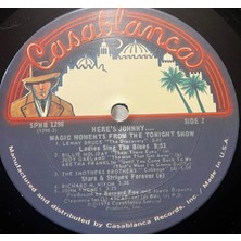 Plakantik Here's Johnny... Magic Moments From The Tonight Show (Casablanca Spnb 1296) 2xlp