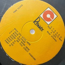 Plakantik Pink Floyd - Wish You Were Here (Ronnex Records - Ron 11 - Made In Turkey)