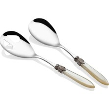 Rivadossi Sandro Laura Chrome Kemik Salata Servis Seti