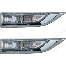 GVA Çamurluk Sinyali Sol Nikelajlı Transporter T7 2015  7E0949101A (2 Adet)