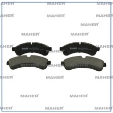 Maher FREN BALATA DAILY 4 2006-2011 ARKA FİŞLİ 184,2MM 42555633