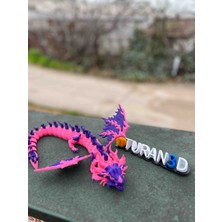 3D Yazıcı Üretimi Hareketli Ejderha Figure 43 cm