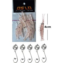 Oslo Lrf Sasi Karides 2gr Jighead No:5 Silikon Suni Yem