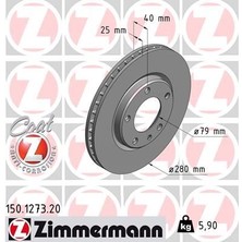 Zimmermann FREN DİSKİ ON BMW M3 E30 34112226813 (2 ADET)