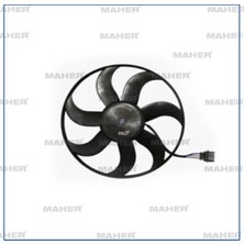 Maher FAN RADYATÖR POLO / CORDOBA / İBİZA / FABİA 2002-2009 BBY-BKY-BBZ 1.4 165 250/80W 394MM 6Q0959455AD