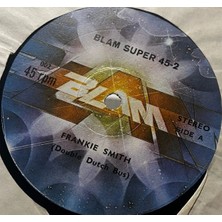 Plakantik Frankie Smith / Jacques Vaillant - Blam Super 45-2 (1981 Türkiye Baskısı - Blam 002) 12" Maxi Single